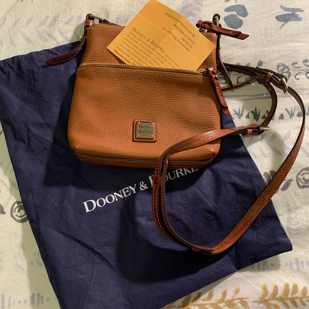 Dooney & Bourke Pebbled Leather Crossbody Purse